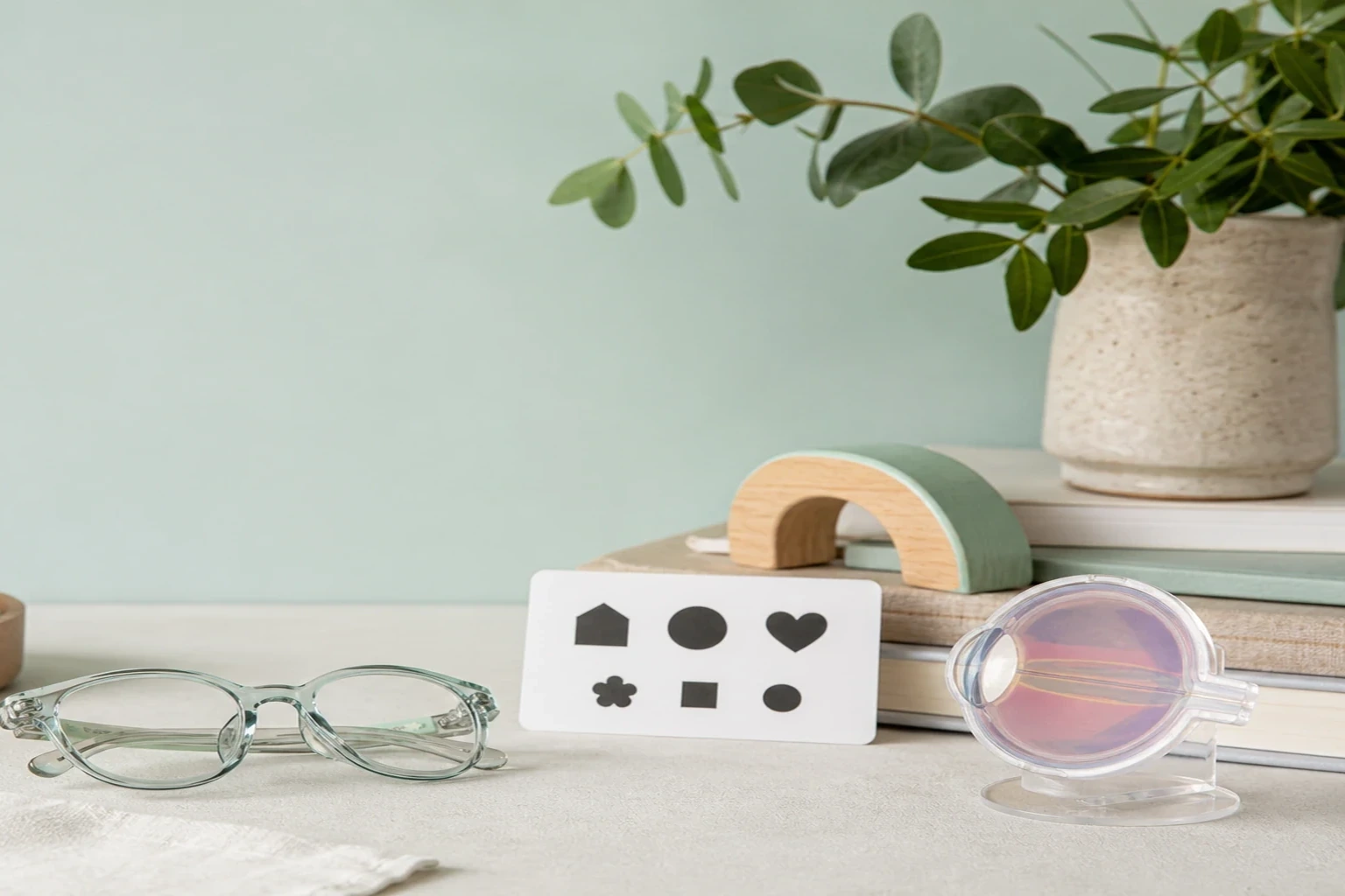 Child-sized glasses and pediatric vision tools for Marietta and East Cobb eye care