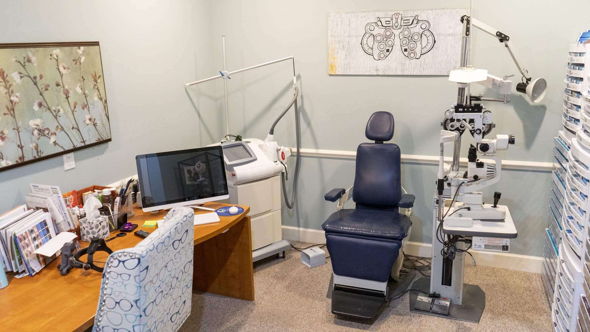 Pediatric eye exam at Classic Vision Care