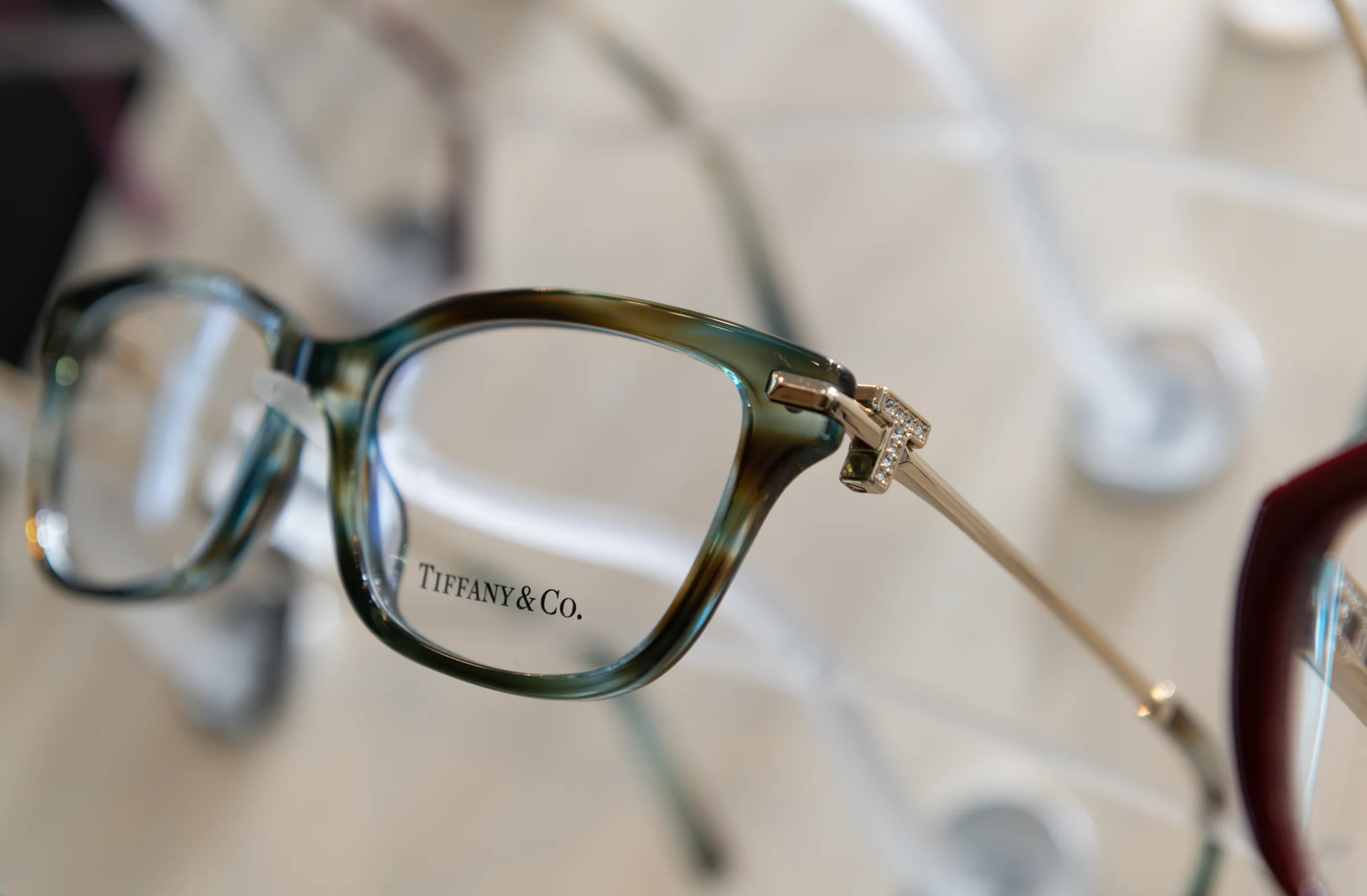 Classic Vision Care optical frames display