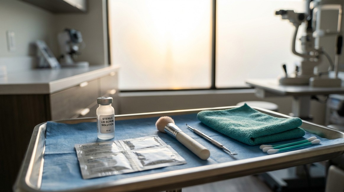 BlephEx eyelid cleaning treatment